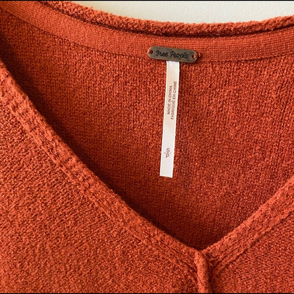 FREE PEOPLE Oversized Sweater Weather Pullover SMALL - Picture 3 of 4